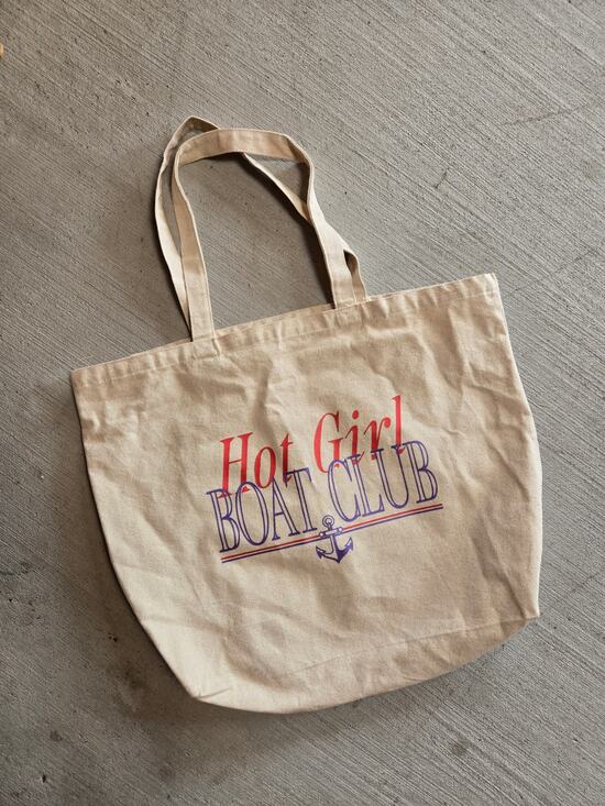 Francesca's Collections Handbags - Hot Girl Tote Boat Club Bag Summer Nautical Beach Yacht Lake Ocean Y2K Preppy